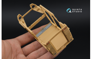 3D Декаль интерьера кабины Mercedes-Benz Wolf SSA (Neverland Hobby) (с 3D-печатными деталями)