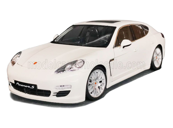 PORSCHE Panamera S (2009), white