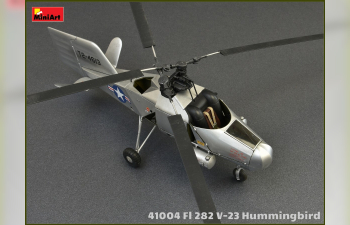 Сборная модель Немецкий вертолет Fl 282 V-23 Hummingbird (Колибри)