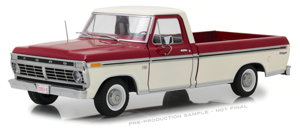 FORD F-100 пикап 1973 Red and White