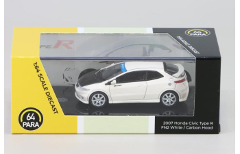 HONDA Civic FN2 Type R RHD (2007), white