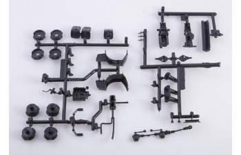 Сборная модель Экскаватор на базе Камский грузовик 5511
