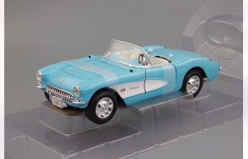 CHEVROLET Corvette (1957), Light Blue