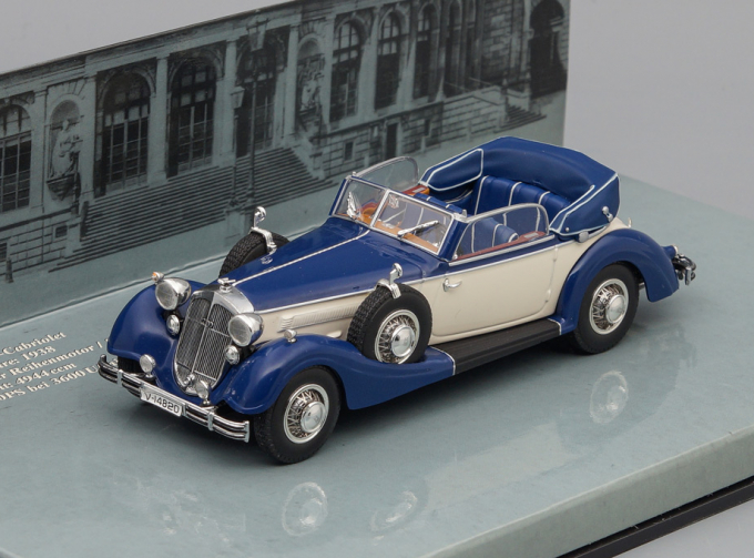 HORCH 853A Cabriolet (1938), blue