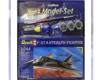 Сборная модель Американский штурмовик Lockheed F-117A Nighthawk (Подарочный набор)
