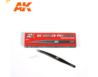 HG ANGLED TWEEZERS 01 (THIN TIPPED)