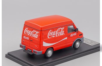 IVECO Turbo Daily 40-10 "Coca-Cola" (1989), red