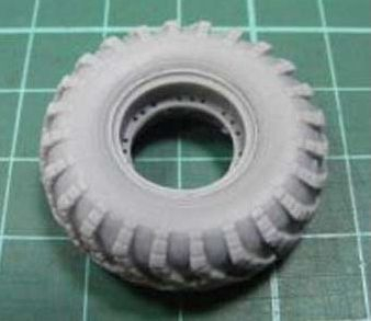 Набор для доработки Запасное колесо БТР-60 (2 штуки)