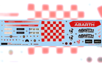 Сборная модель Fiat 500 Abarth Esse