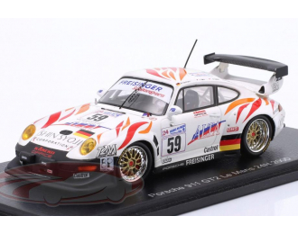 PORSCHE 911 (993) GT2 R №59 24h LeMans Wolfgang Kaufmann, Yukihiro Hane, Katsunori Iketani (2000)