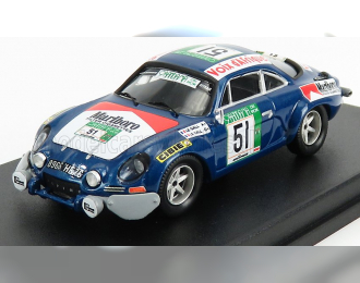 RENAULT Alpine A110 Rally Bandama (1977) M.le Gall - Y. Le Gall, Blue Met