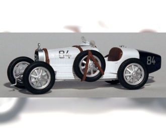 BUGATTI Type 35 équipage Americain 84 1929, white