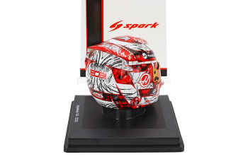 BELL HELMET Casco Helmet F1 Esteban Ocon Team Moneygram Haas №31 China Gp (2025), Red White