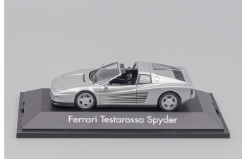 FERRARI Testarossa Spyder, silver