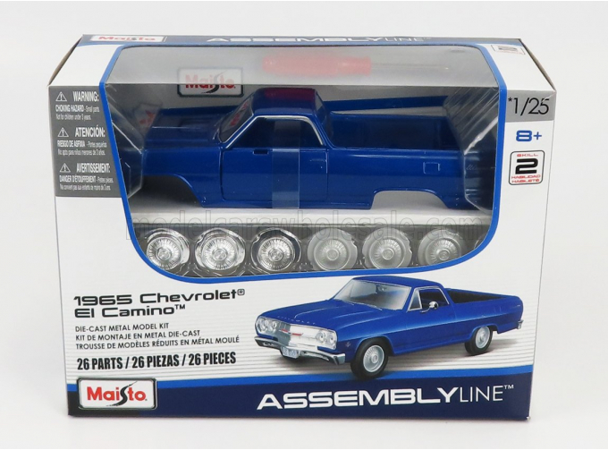 Сборная модель CHEVROLET El Camino Pick-up (1965), blue