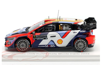 HYUNDAI i20N Rally1 No.1 Rally Monte Carlo T. Neuville - M. Wydaeghe (2025)