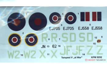 Сборная модель Tempest Mk.V „At war“