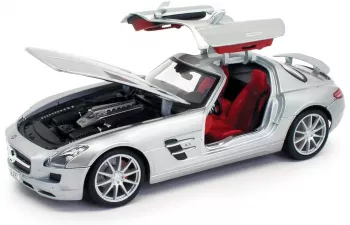 MERCEDES-BENZ SLS AMG, silver