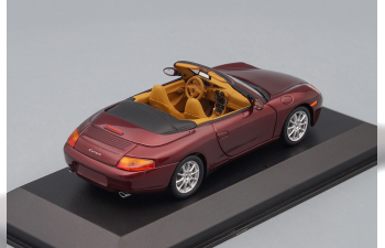 PORSCHE 911 (996) Cabriolet 1998, red metallic