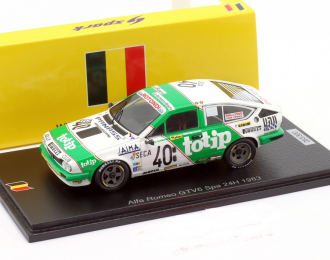  ALFA ROMEO Alfetta GTV6 №40 24h Spa Lella Lombardi, Giancarlo Naddeo, Roberto Marazzi (1983)