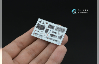 Декаль интерьера кабины МиГ-21ПФ (Eduard) (с 3D-печатными деталями)