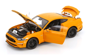 FORD Mustang GT with Wide Body Kit (2019), orange