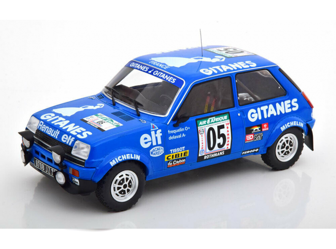 RENAULT 5 Alpine #5 "Gitanes" Frequelin/Delaval Rally Bandama 1978