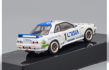 NISSAN GT-R R32 M.Hasemi Macau Guia Race 1991, white / blue