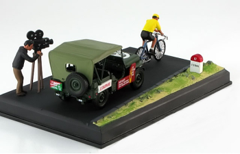 WILLYS Jeep MB La course cycliste (1951), olive green