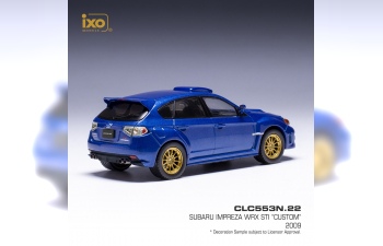 SUBARU Impreza WRC Sti (2009), blue