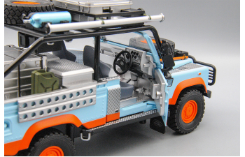 LAND ROVER DEFENDER голубой, 22 см