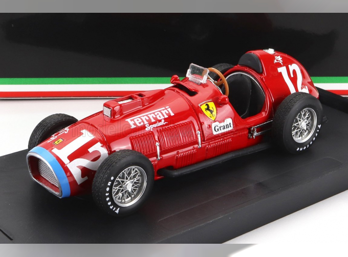 FERRARI F1 375 INDIANAPOLIS №12 (1952) A.ASCARI, RED