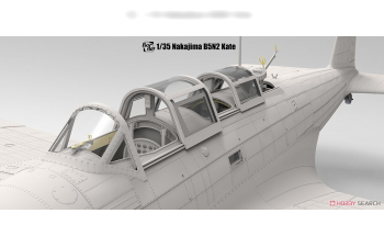 Сборная модель Японский торпедоносец Nakajima B5N2 Type 97 "Kate" с полным интерьером