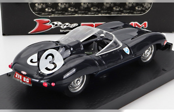 JAGUAR D-type Team Ecurie Ecosse N 3 Winner 24h Le Mans 1957 R.flockhart - I.bueb, Blue Met