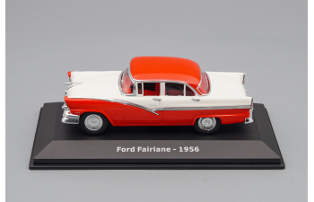 FORD Fairlane 1956, red / beige