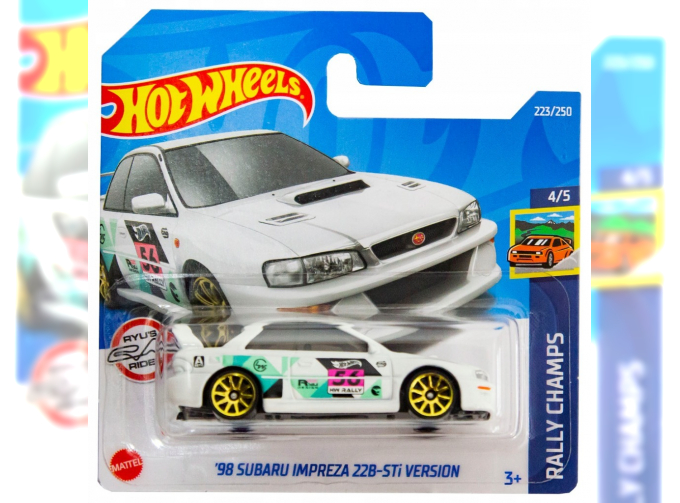 SUBARU Impreza 22B-STi Version (1998) (Treasure Hunt!), white