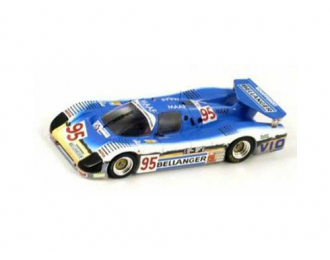 SAUBER C 6, 95 LM 1985 R. Bassaler - D. Lacaud - I. Tapy, blue