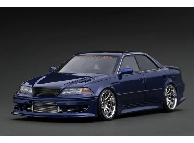TOYOTA Vertex JZX100 Mark II, blue metallic