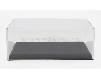 VETRINA DISPLAY BOX  In Plastica Nera - Plastic Base Black - Lungh.length Cm 18.0 X Largh.width Cm 7.8 X Alt.height Cm 6.7 (altezza Interna Interior Height Cm 5.5), Plastic Display - Black