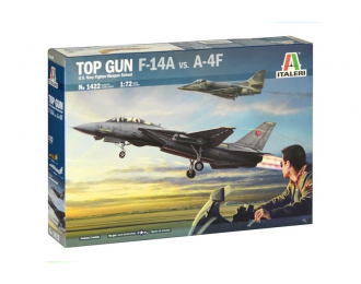 Сборная модель Самолёт "Top Gun" F-14A vs A-4F