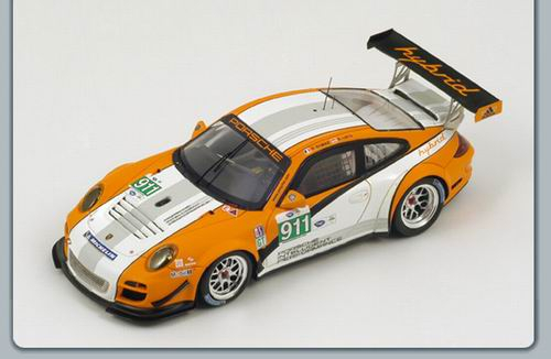 PORSCHE 997 GT3 R Hybrid 2.0 (2011), orange