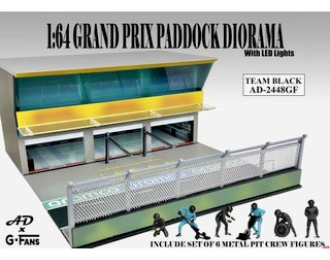 Grand Prix Paddock Diorama *Team Black*