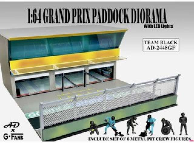 Grand Prix Paddock Diorama *Team Black*