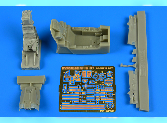 Набор дополнений IAI Kfir C7 cockpit set