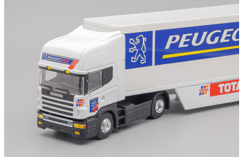 SCANIA 144L 530 "Peugeot Sport F1 Team" (1997), white