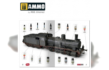 "AMMO RAIL CENTER SOLUTION BOOK 01 - Смывка поездов Германии (английский, Кастеллано, французский, немецкий)