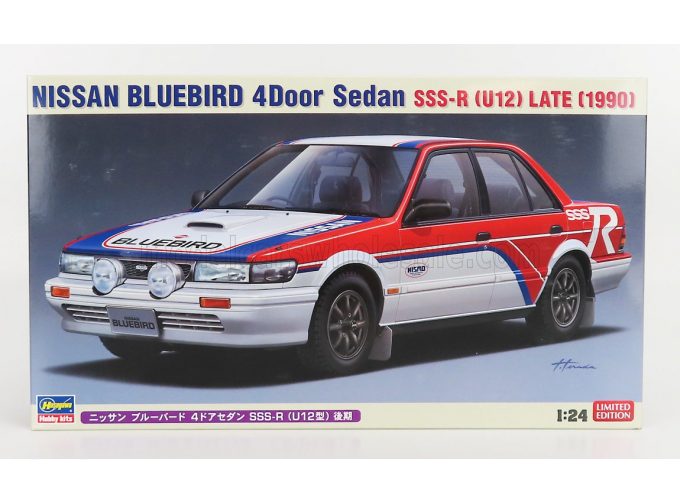 Сборная модель NISSAN Bluebird Sedan Sss-r (u12) 1990