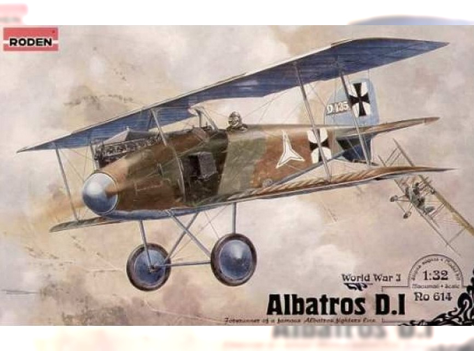 Сборная модель Истребитель Albatros D.I