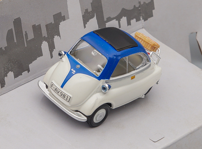 BMW Isetta 250, white / blue