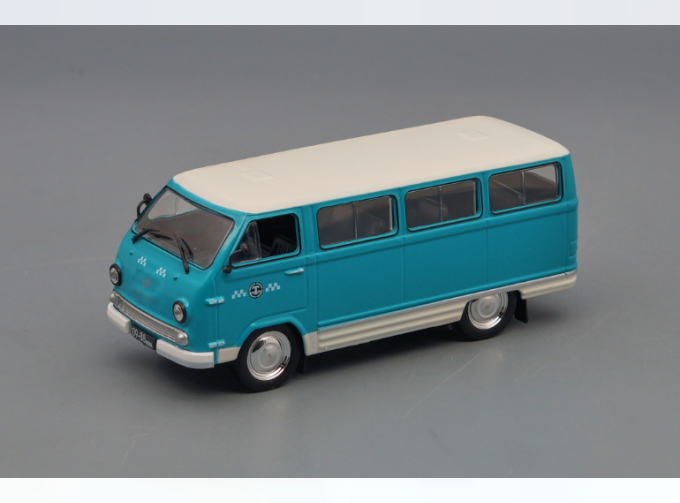 РАФ-977ДМ Маршрутное такси, Такси СССР 2, голубой / белый